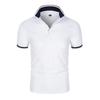 Summer Men Polo Men Shirt Short Sleeve Polo Shirt Contrast Color Polo Clothing Streetwear Casual Fashion Men Collar Tops
