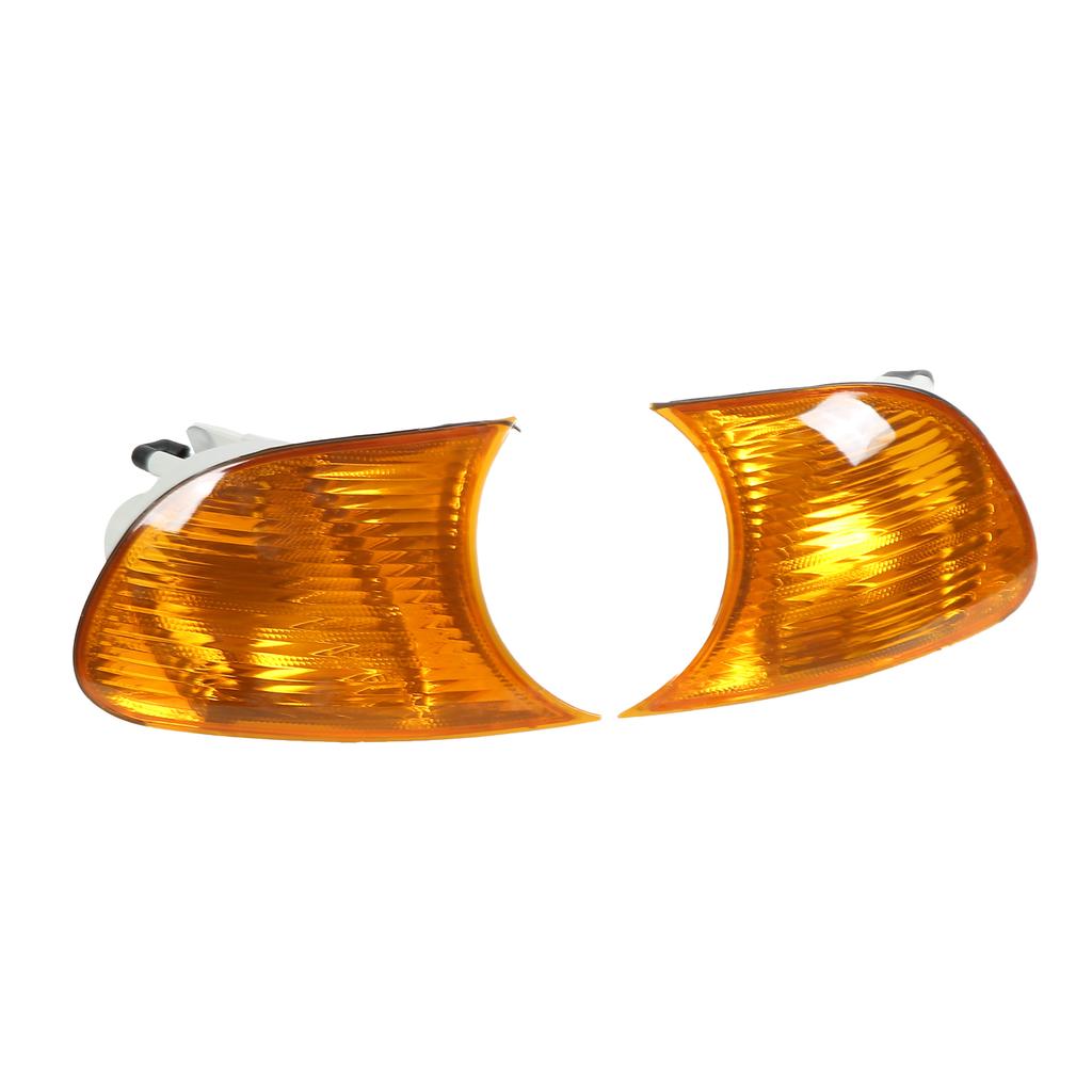 Autoscheinwerfer vorne Ecke Links Rechts Klarglas Blinker Leuchten Ersatz für 3er E46 1998-2001