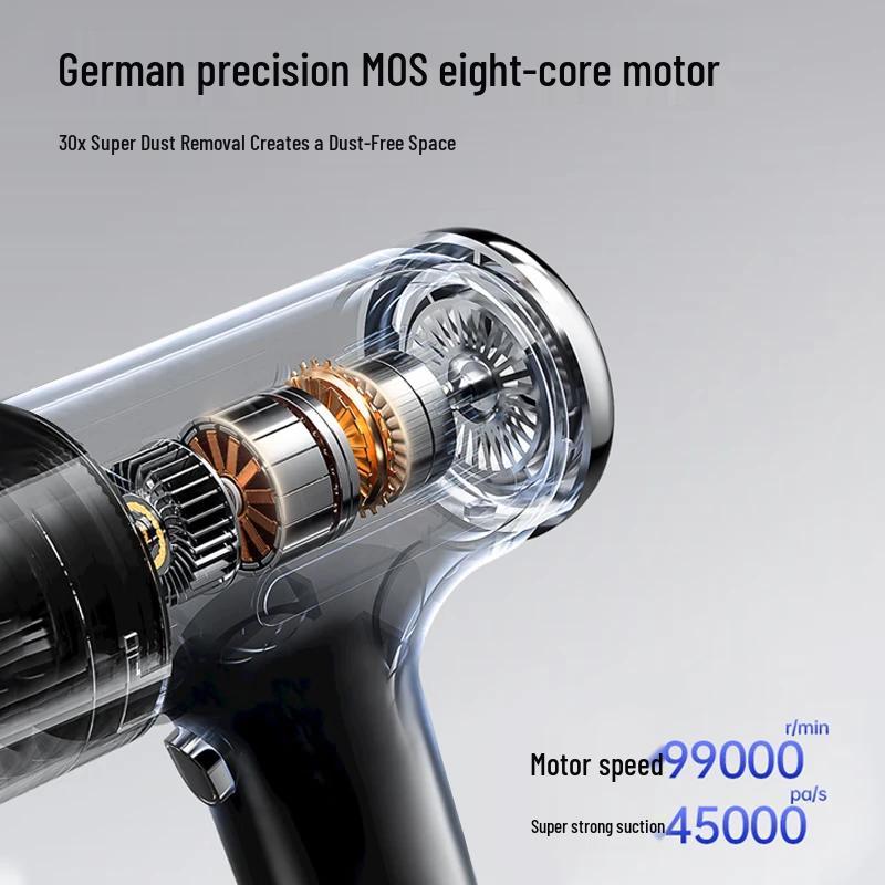 HELLOLEIBOO Cordless Car & Home Vacuum Cleaner with Blower