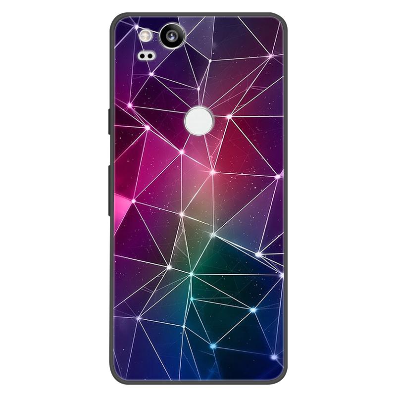 For Google Pixel 2 Case Soft Black Silicone Bumper Butterfly Phone Cover for Googe Pixel2 2XL Pixel2XL 2 Cases Fundas Coque