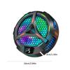 Double Mode Cooling System Digital Display Heatsink for Phone Tablet Portable Magnetic Cooling Fan with Light