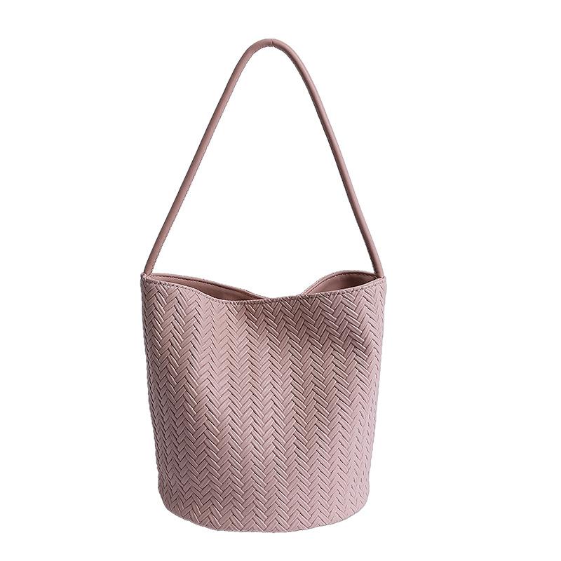 Large Capacity Woven Bag Fashion Handbag New Shoulder Bag Armpit Bag