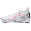 New LiNing 808 2 ULTRA Ultra Cushioning Anti Slip And Wear Resistant High Top Performance Basketball Shoes White Gray Red ABPS063-4