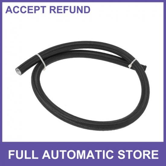 

3ft Braided PTFE Nylon Stainless ONE for E85 Car Oil Fuel Gas Line Hose