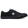 Converse One Star Color Block Splicing Non-Slip Wear-Resistant Low-Top Skate Shoes Unisex sneaker Black White 159721C