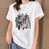 TWICE Fashion T-Shirt  Kpop Summer Short Sleeve Tee Korean Harajuku Aesthetic Cartoon Letter Printed Streetwear Y2k T-Shirt