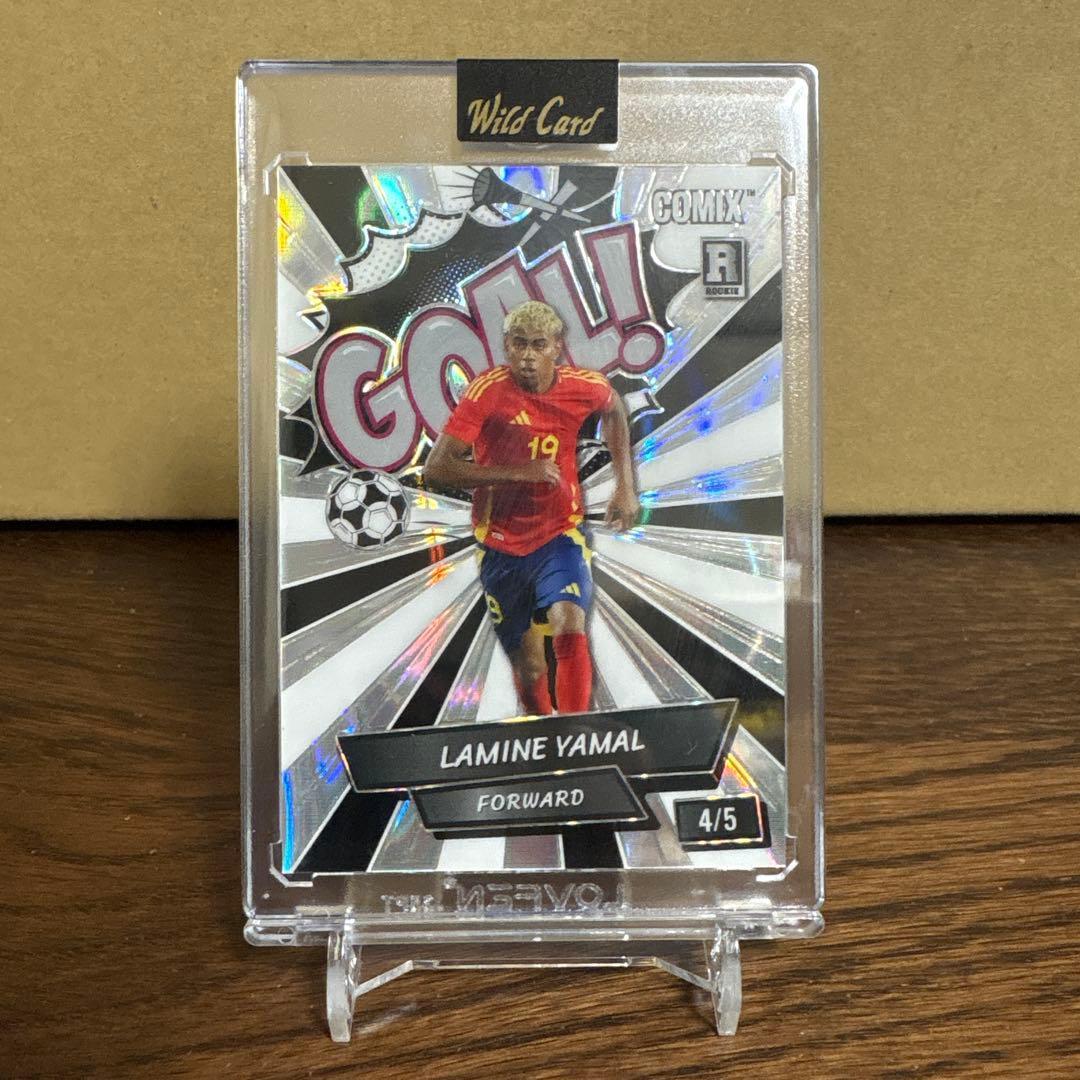 Used Lamine Yamal Soccer Card 4/5