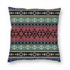 Aztec Mexico Square Pillowcase Polyester Linen Velvet Printed Zip Decorative Pillow Case Home Cushion Cover