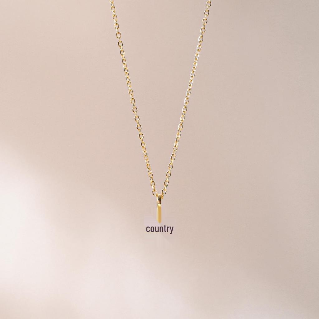 Colier cu pandantiv pătrat piatră de naștere decembrie, design picătură de apă, cupru galvanizat cu aur de 18K, accesorii lanț claviculă.