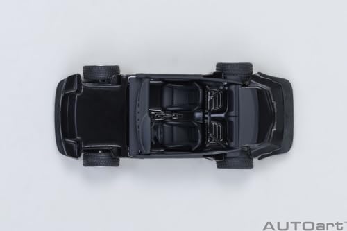 AUTOart 1/64 Scale Porsche 911 (930) Turbo "Wangan Midnight" Blackbird (Volume 1 Specification) Finished Model 20636