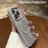 Fashion Magnetic Phone Case for Magsafe for iPhone 17 Air 16 15 14 Plus 13 12 11 Pro Max Wireless Charge Cases Shockproof Cover
