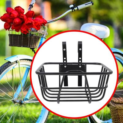 Fiets Metalen Draad Voor Mand met Haken Universeel Accessoire Eenvoudige Installatie voor Vouwfiets