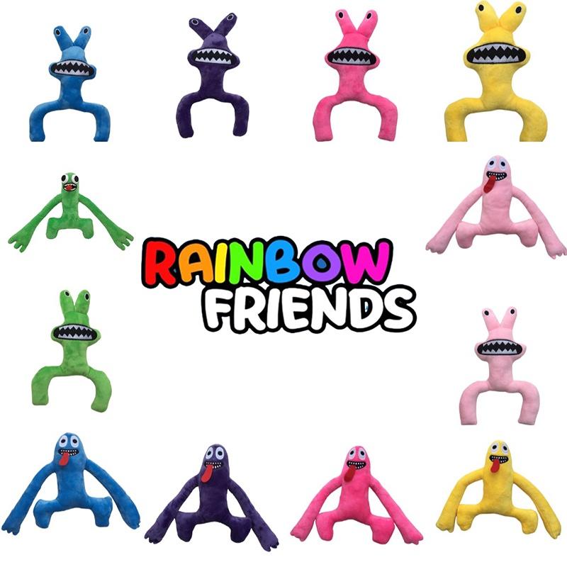 Rainbow Friends Plush Toy Soft Squishy Stuffed Doll For Kids Babies