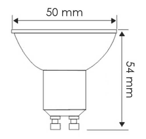 Żarówka Jdr 28W Gu10 230V Bellight
