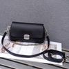 Soft Leather Cylinder Women's Bag Leather Women's Crossbody Bag Commuter Chain Small Bag Single Shoulder Crossbody Niche Mom Bag