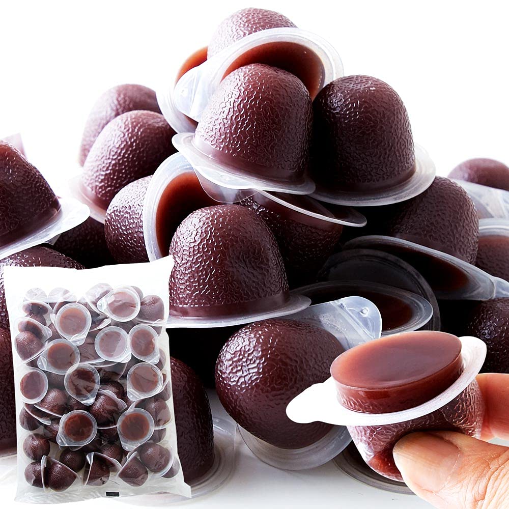 Natural Life Bite-Sized Mini Mizu Yokan (50 pieces) Japanese sweets Water Bulk Red bean paste Koshian (Azuki)