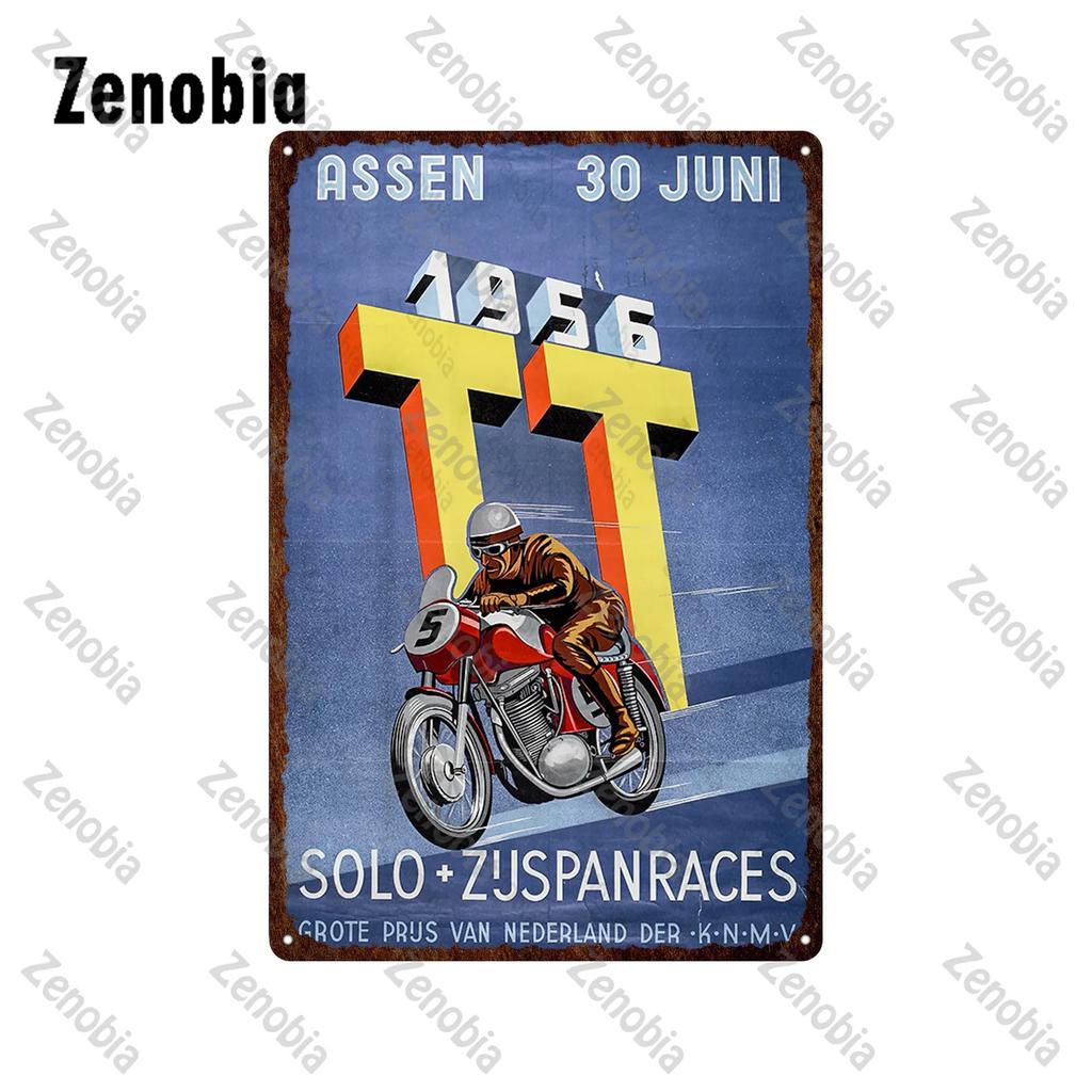 Motorräder Metallschilder Blechschild Ace Cafe London Straßenrennen Wandaufkleber Isle of Man TT Garage Bar Kneipe Heimwanddekoration