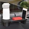 Car Window Storage Box Multifunctional Storage Tray Organizer Space-Saving Vehicle Door Side Hanging Storage Box for Cell Phone Water Cup Keys
