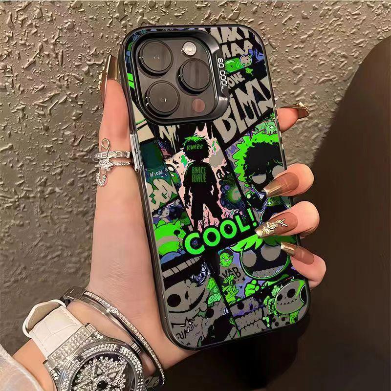 

Silver Dual-Layer IMD Phone Case for Apple 14/13/15Pro/16ProMax iPhone 17