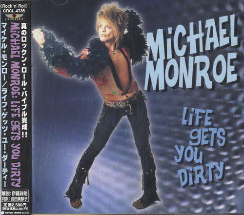 

CD MICHAEL MONROE - Life Gets You Dirty CRCL4735 STEAMHAMMER 1999 Japan ObiRock Used