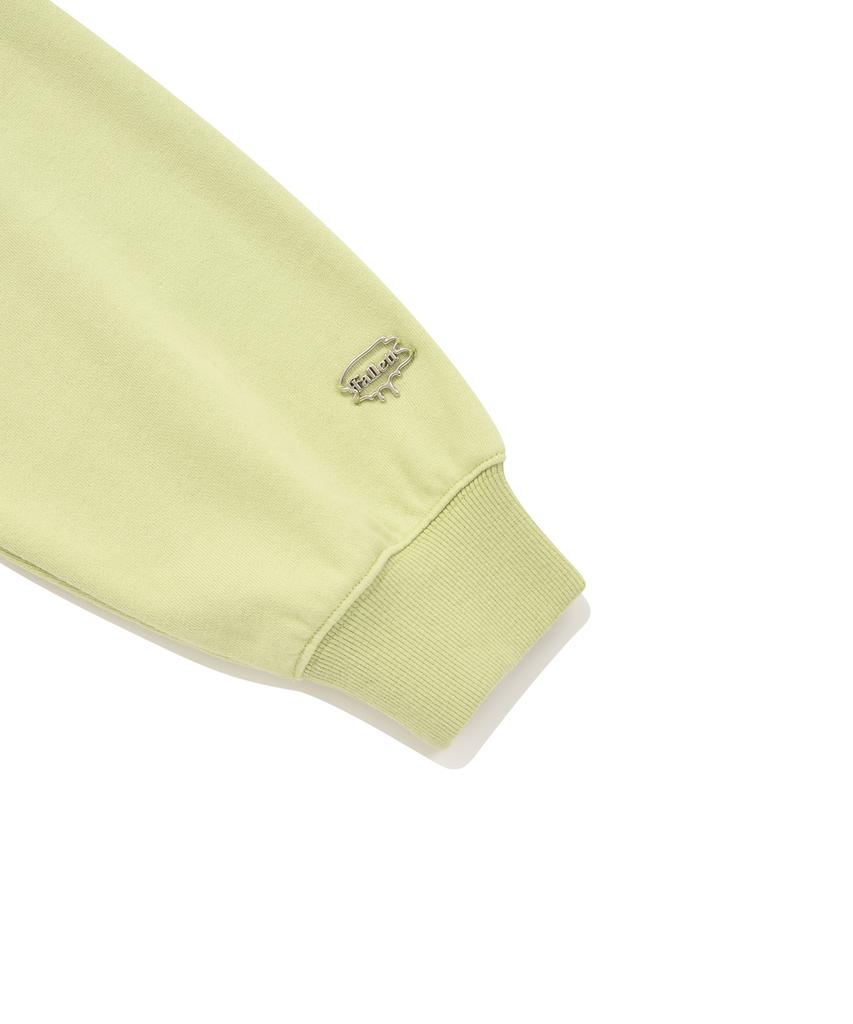 FALLETT Crop Bolero Sweatshirt Lime