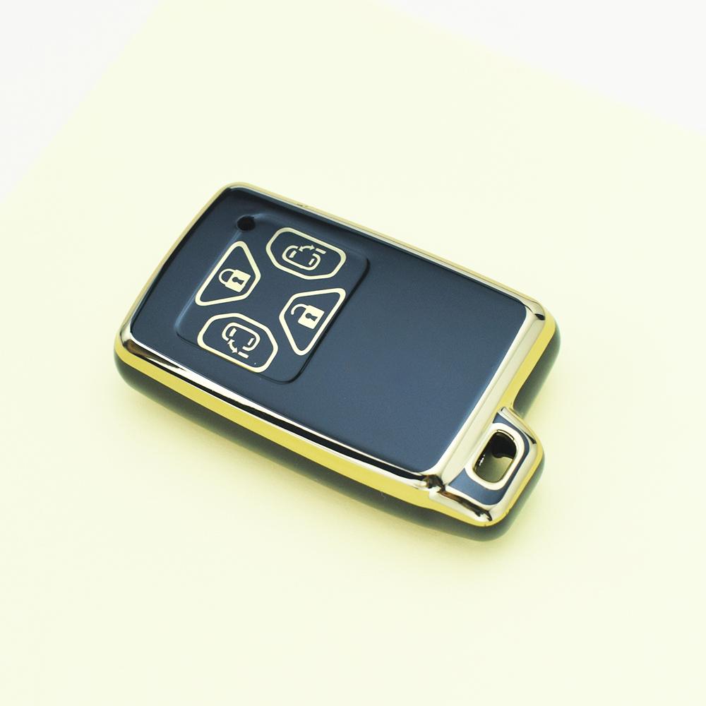 Fashion TPU Remote Shell Fob Keyless For Toyota Noah Voxy Alphard Vellfire Previa Estima Isis Car Key Case Cover 4/5 Buttons
