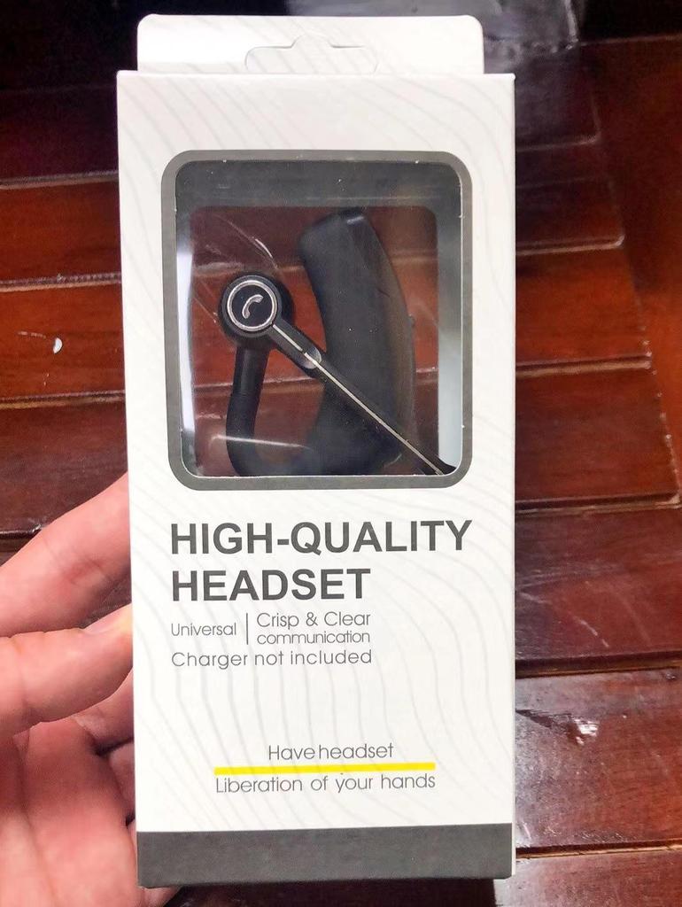 V8S Bluetooth Stereo Headset with Noise Reduction & Digital Display