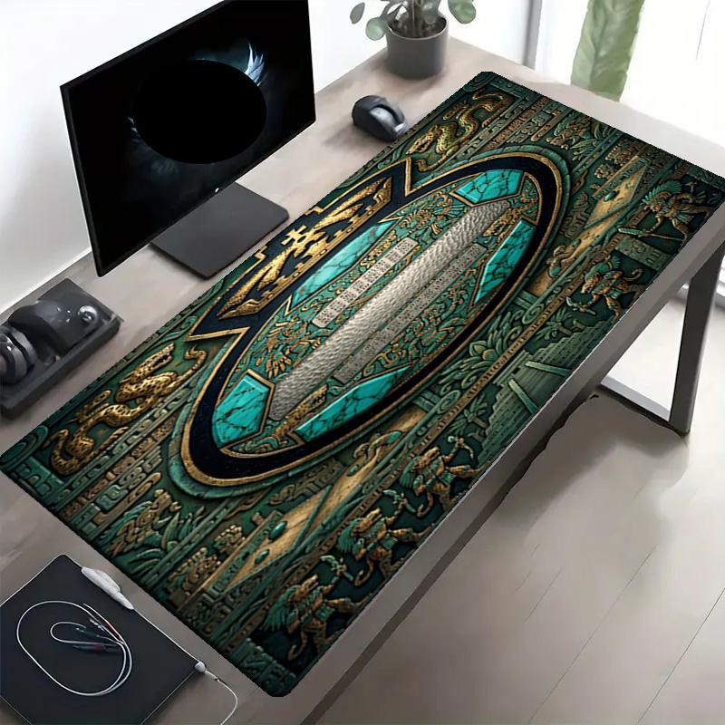 Club Santos Laguna Print Mouse Pad, Anti‑Slip Desktop keyboard Mat, for PC Laptop Gaming Working Daily Use, Cool Festival Surprise Gift