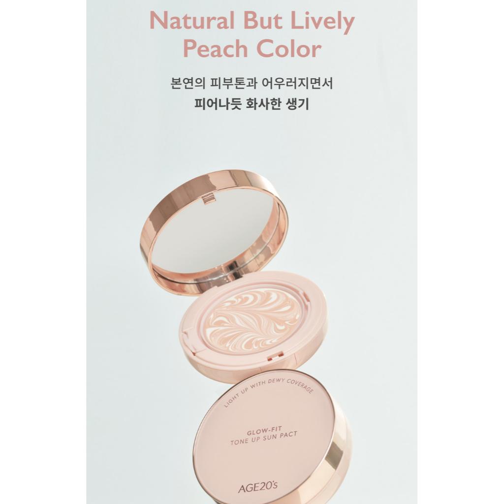 [AGE20'S] Glow Fit Tone Up Sonnenpuder (SPF50+/PA++++)