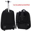 Rollender Laptop-Rucksack - Vielseitige Reise- und Schultasche mit Rollen