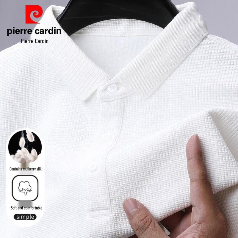 Pierre Cardin Men s Waffle Polo Shirt 52/XL