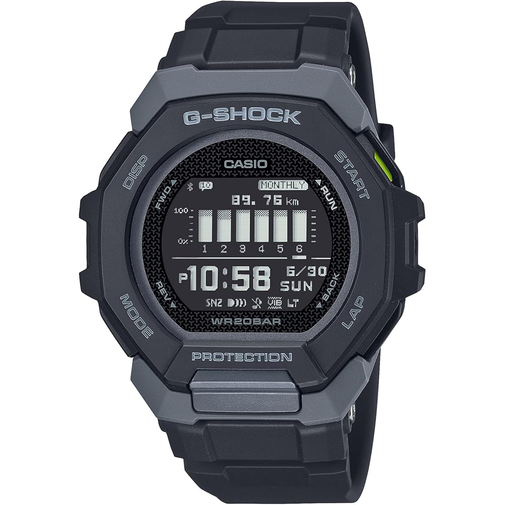 

Casio G-Squad GBD-300-1JF Men s Black Watch Bluetooth Eco-Friendly Material