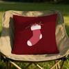 Christmas Red Santa Snowman Cushion Cover Soft Reversible Durable Pillow Cover MultiScene Use for Home Car Daily Comfort