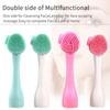 Soft Hair Silicone Facial Cleanser Brush Handheld Skin Care Tool Cleansing Brush  Deep Wash