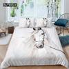 Luxury 3D Bedding Set Europe Queen King Double Duvet Cover Set Bed Linen Comfortable Blanket/Quilt Cover Bed Set Animal  Horse