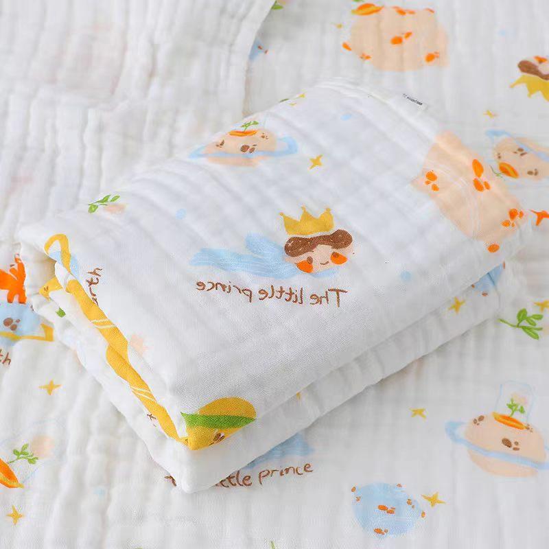 70 * 140Cm Six-Layer Pure Cotton Gauze Bath Towel Adult Rectangular Children Large Bath Skin-Friendly And Soft Cotton