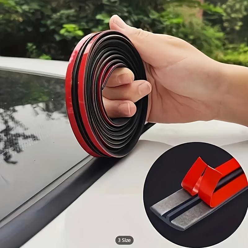 4M Rubber Car Seals Edge Sealing Strips Auto Roof Windshield Sealant Protector Window Seal Strips Sound Insulation Tape 14/19mm