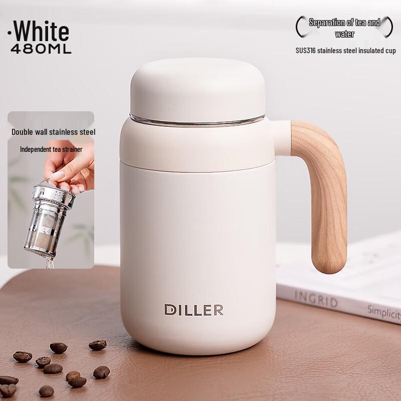 

Diller 480ml Stainless Steel Insulated Mug