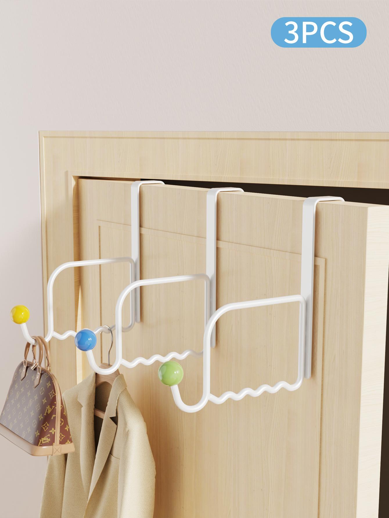 

Christmas Decor Creative elephant door hanger Colorful ceramic bead iron hanger animal shape storage hanger coat and hat