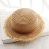 Sun Hat Women's Summer Hat Sun Protection Straw Hat Woven Korean Version Vacation Seaside Outdoor Beach Hat Fried Street Sun Hat
