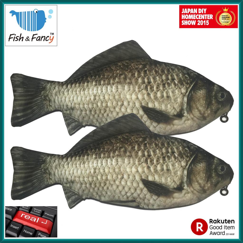 Story Cute Makeup Pencil Accessory Pouch for Disney Women and Men [fish & Fancy] [Miracle By] Pouch, Case, (Crustfish (Gray & White))