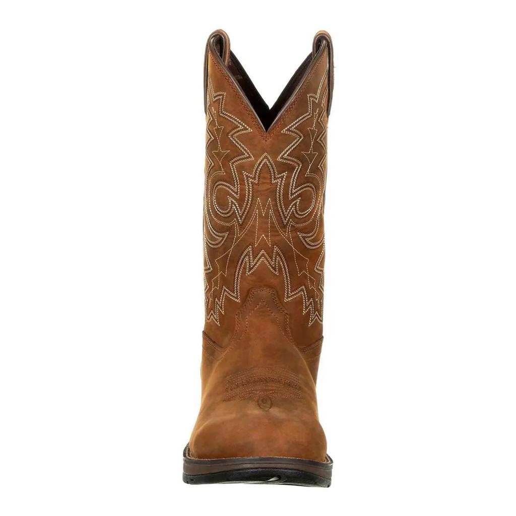 Durango Mens Rebel Full Grain Leather Cowboy Boots