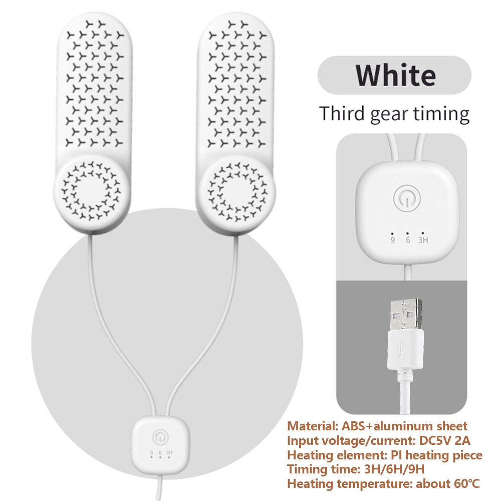 

USB Timer Shoe Dryer Household Eliminate Odor Shoe Drying Machine Deodorizer Portable USB Socks Gloves Heating Boot Shoe Warmer