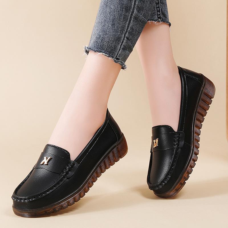 Clarks Sandals Women Women's Leather Fleece Lined Slip On Penny