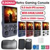R36MAX Retro Handheld Video Game Console Linux System 4.0 Inch IPS Screen Portable Pocket Video Player 64G 128G Game For N64/PS1