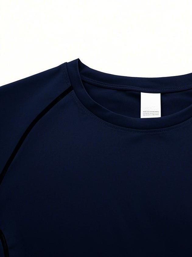 Y2Ktemu Men’s Quick-Dry Shark Gym Bodysuit: Short & Long Sleeve Options