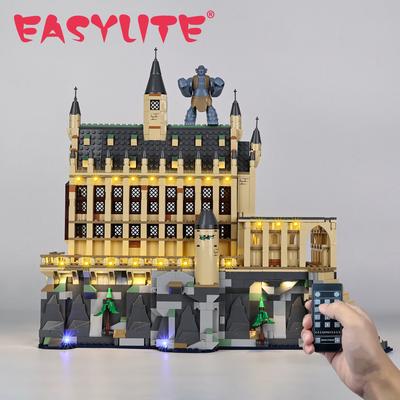 EASYLITE LED-es várvilágító szett: A Nagyterem 76435 Barkácsjátékok Építőkockák Csak Téglák Világítás Készlet NEM Tartalmazza a Modellt
