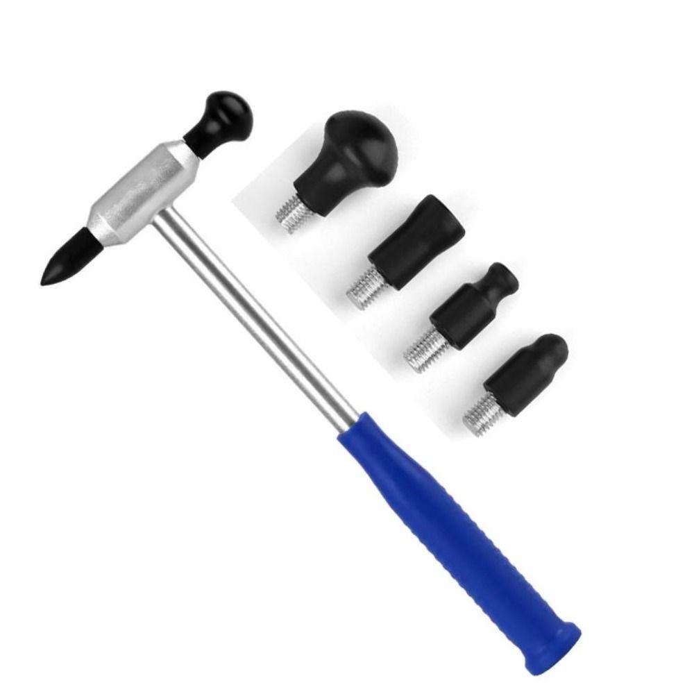 6 Replacement Heads Car Hammer Auto Body Dents Repair Kit Removal Tools Automotive Accessories