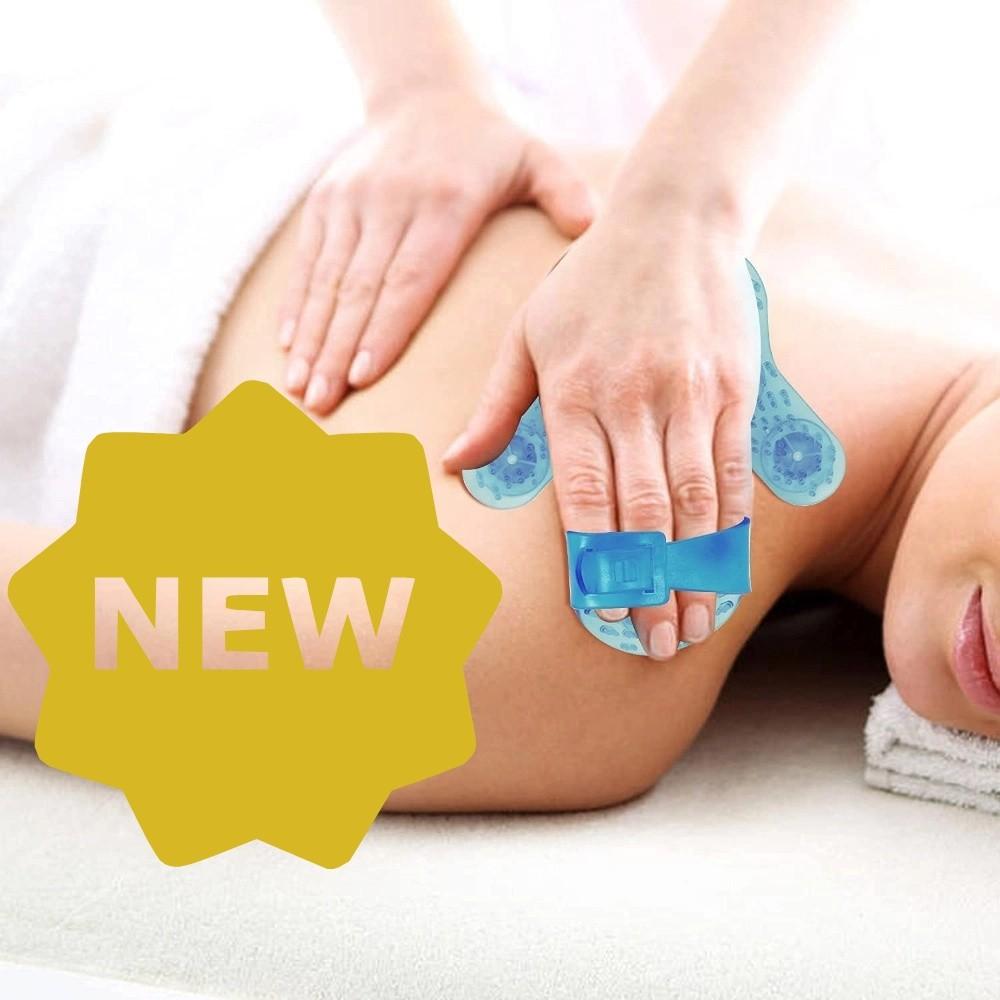 360-degree Body Massager Palm Shaped Massage Brush Portable Massage Glove  For Beauty Body Care