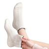 2026 Spring/Summer Heart Ruffle Combed Cotton Ankle Socks: Breathable, Sweat-Absorbing, Japanese Style for Women